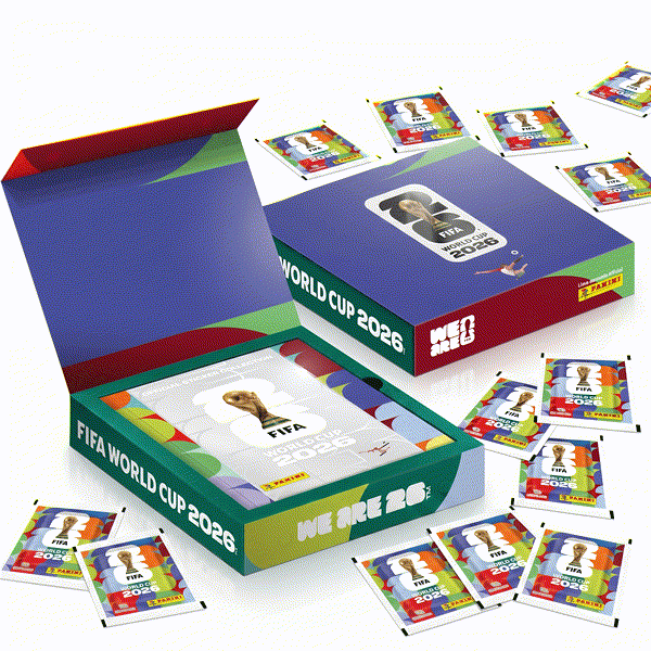 Álbum Caixa Personalizada Prata oficial Panini FIFA World Cup 2026